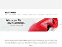 Tablet Screenshot of bieler-weyer.de